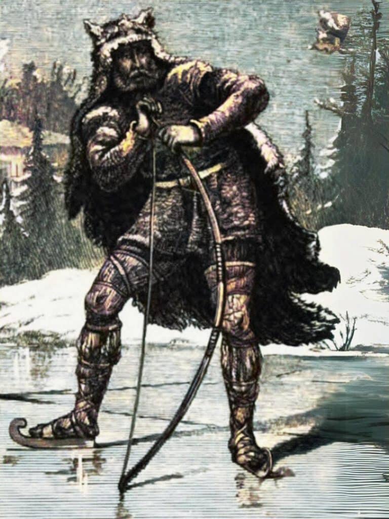 Ullr, le dieu du ski
